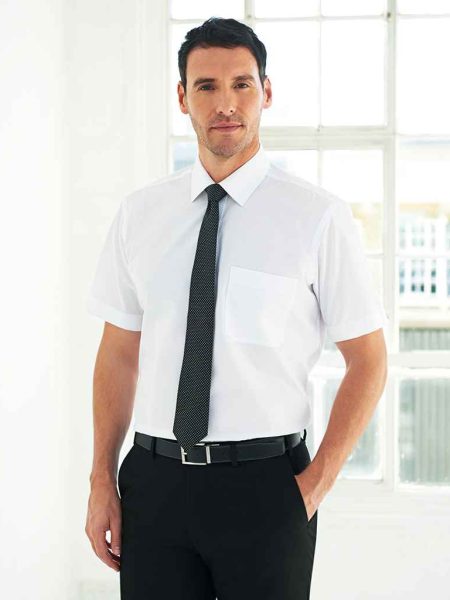Brook Taverner Rosello Short Sleeve Poplin Shirt