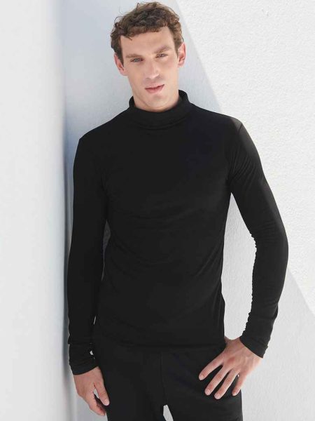 SF Clothing Feel Good Stretch Roll Neck Top