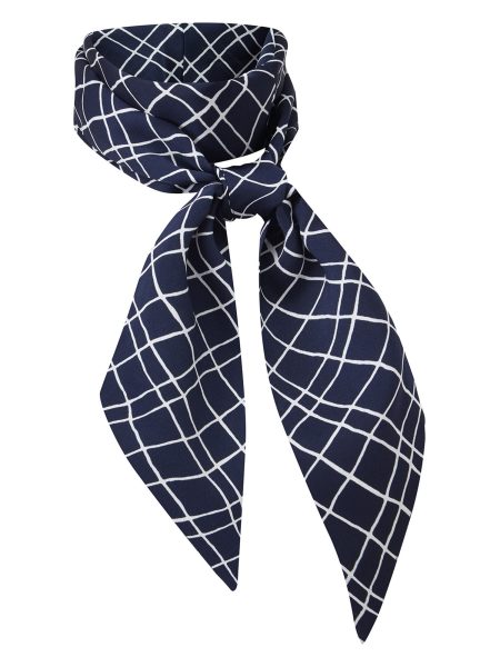 Gina Navy Scarf