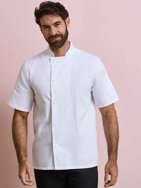 Premier Essential Short Sleeve Chef's Jacket
