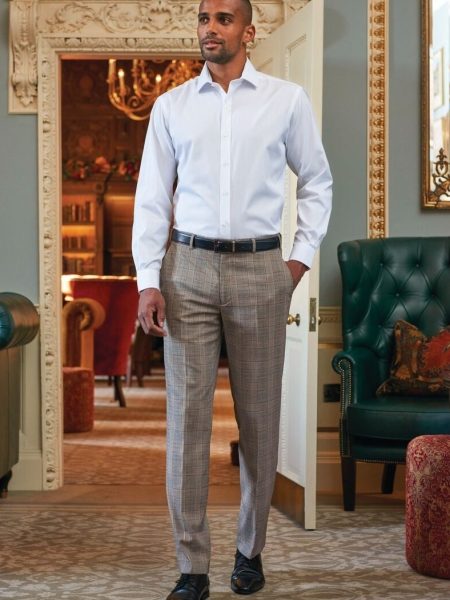 Fabian Check Trouser